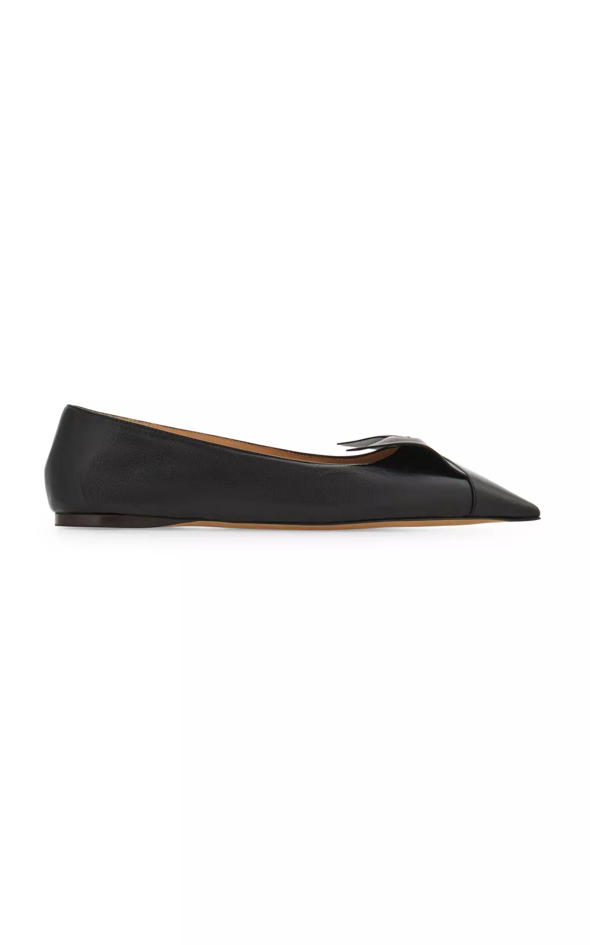 Gwen Leather Ballet Flats