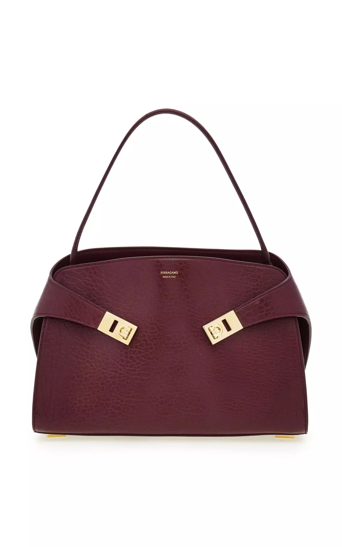 Small Hug Leather Shoulder Bag