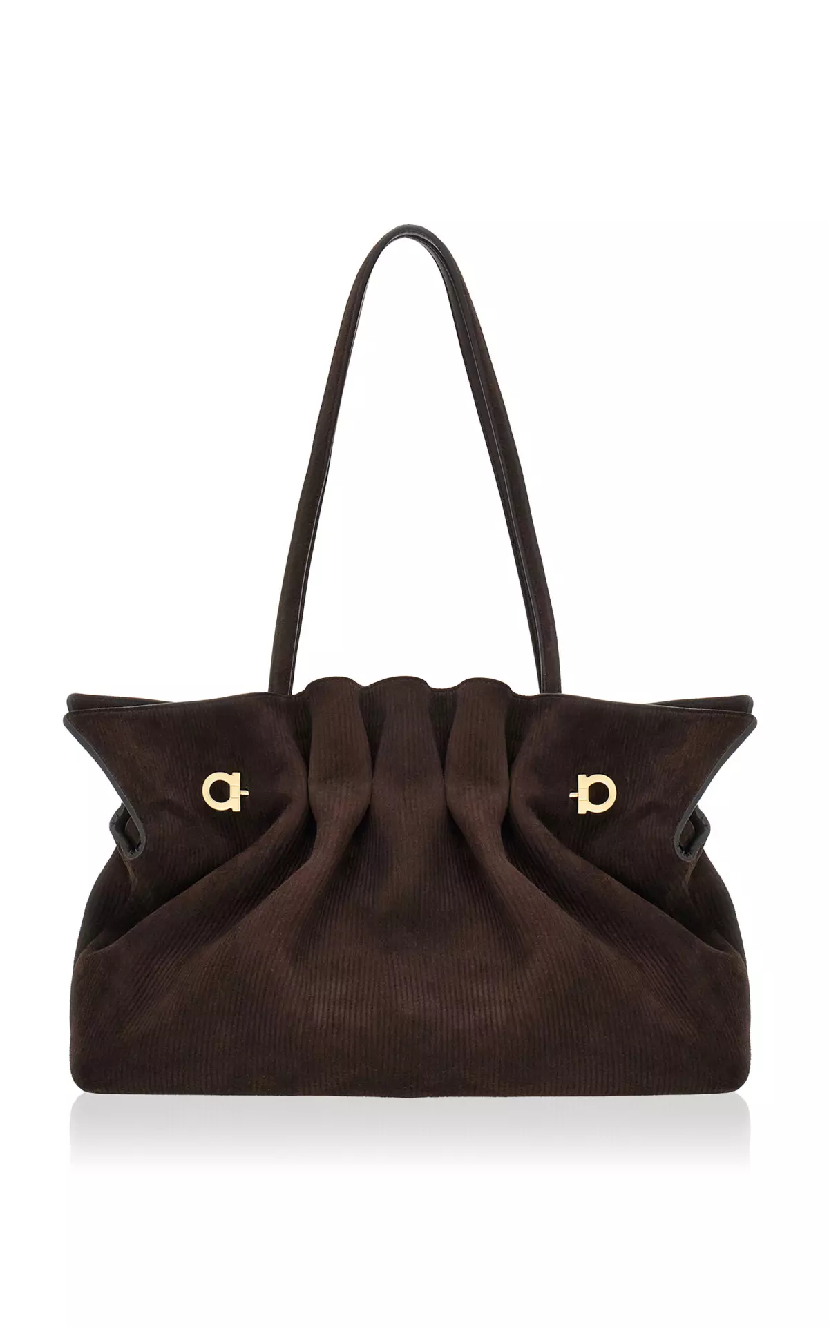 Medium Piercing Leather Shoulder Bag
