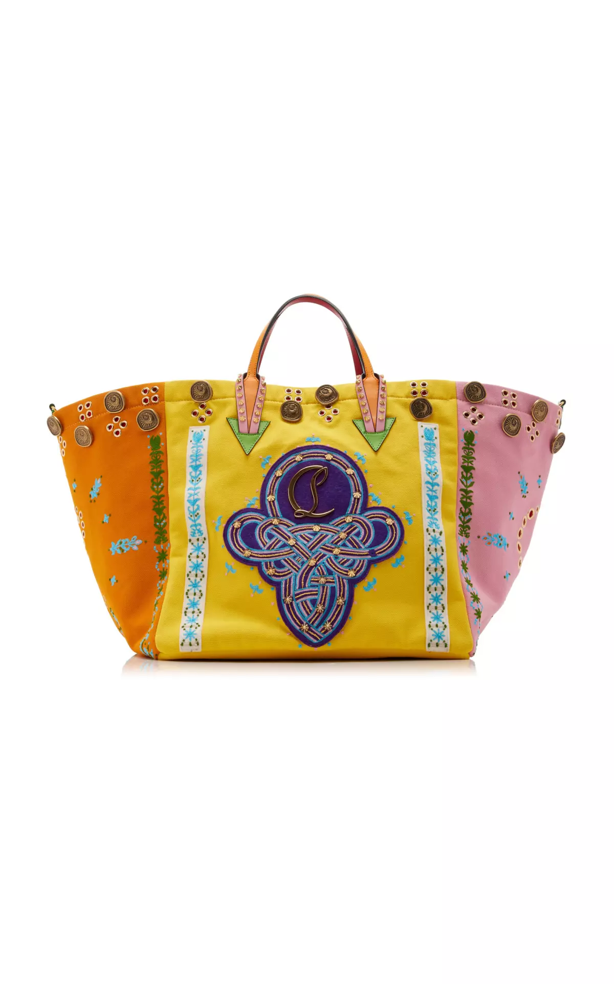 Breizcaba Embroidered Canvas Tote Bag
