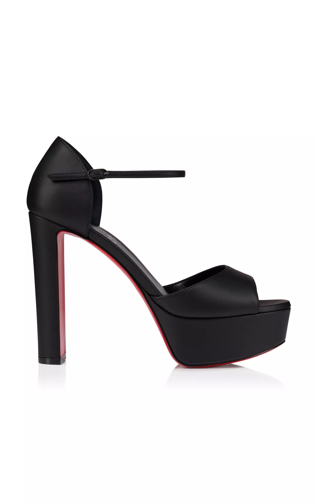 Sandaloo 130mm Leather Platform Sandals