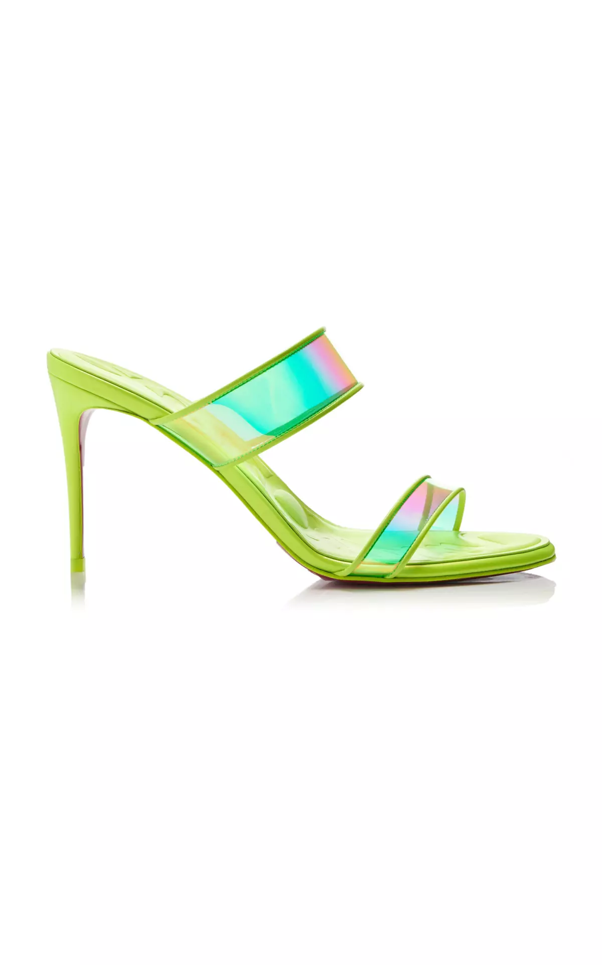Just Loubi 85mm PVC, Patent Leather Sandals