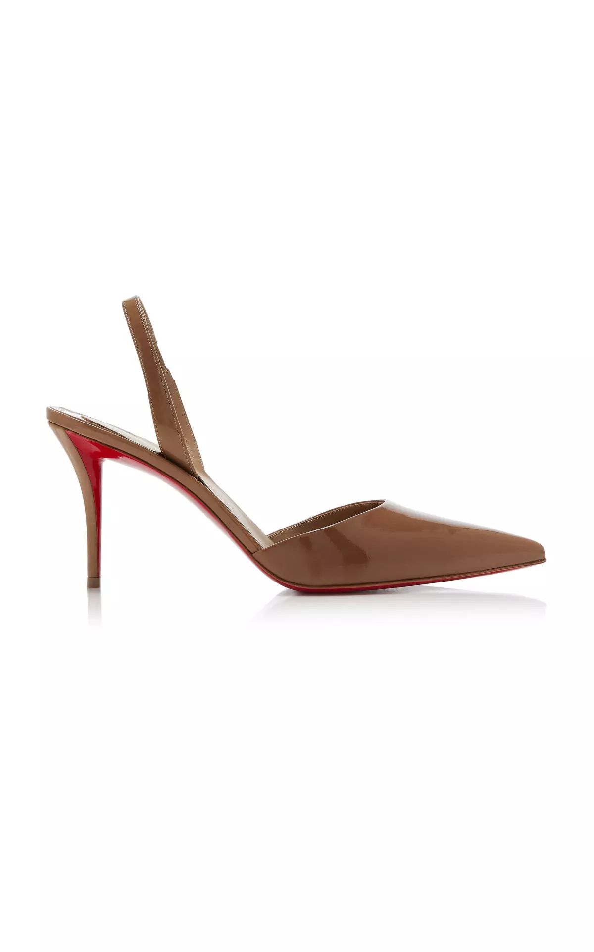 Apostropha 80mm Patent Leather Slingback Pumps