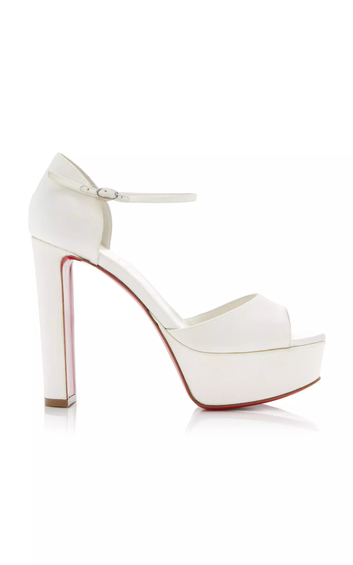 Sandaloo 130mm Crepe-Satin Platform Sandals