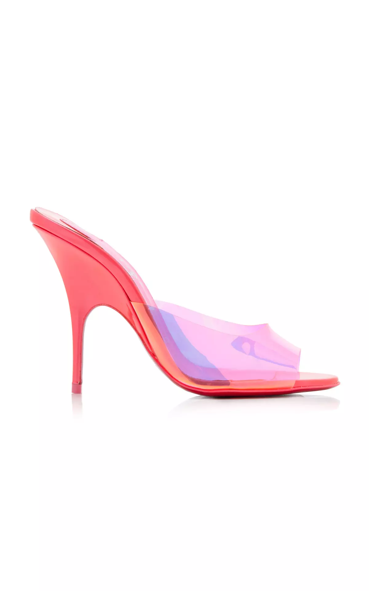 Just Arch 100mm Patent Leather and PVC Sandals
