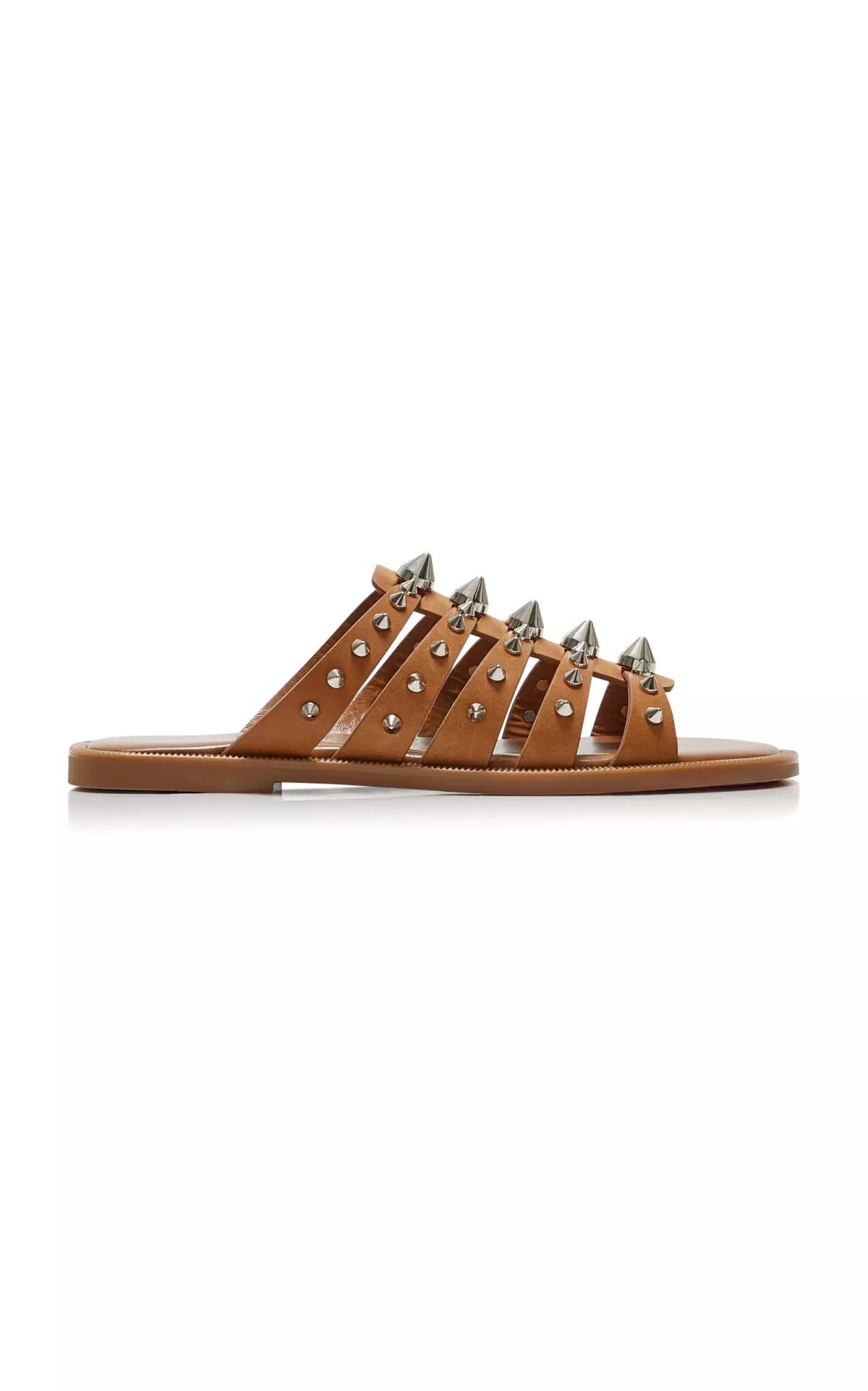 Charja Studded Leather Sandals