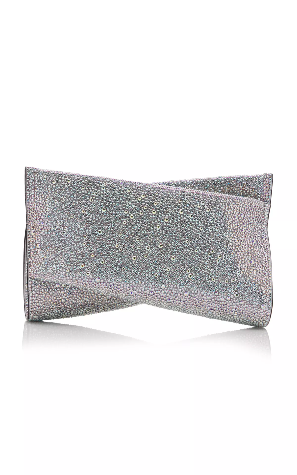 Loubitwist Small Crystal Clutch