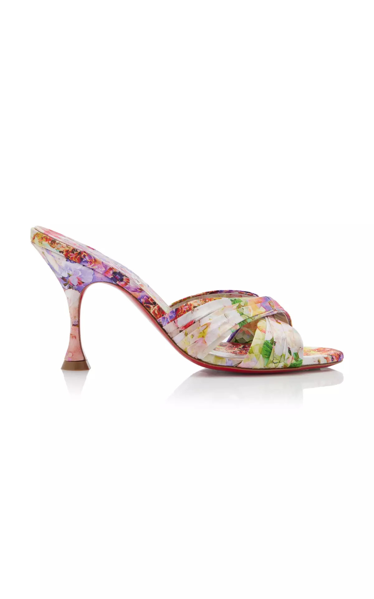 Nicol Is Back 85mm Crepe Satin Sandals