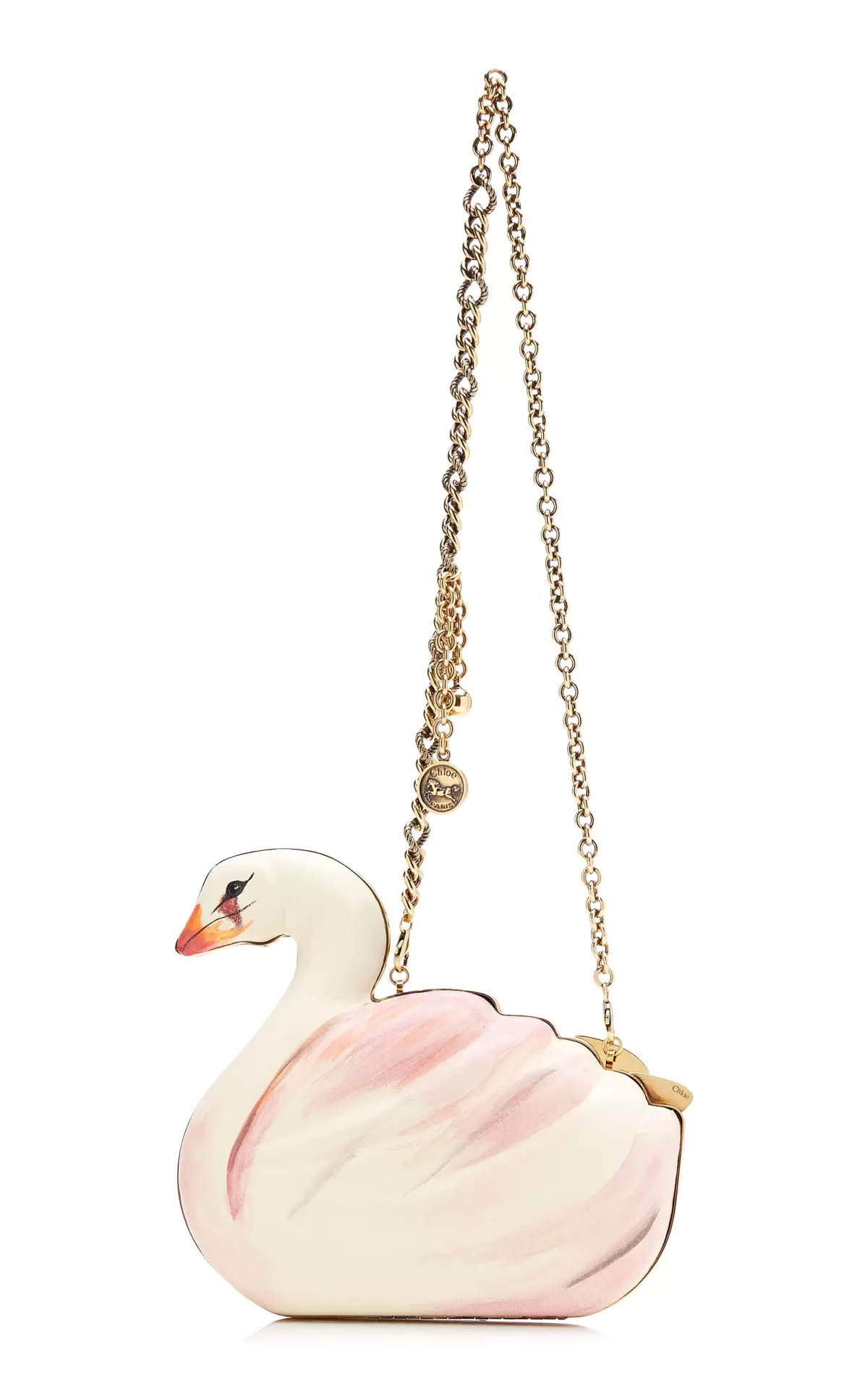 Chloé Tropicus Leather Clutch