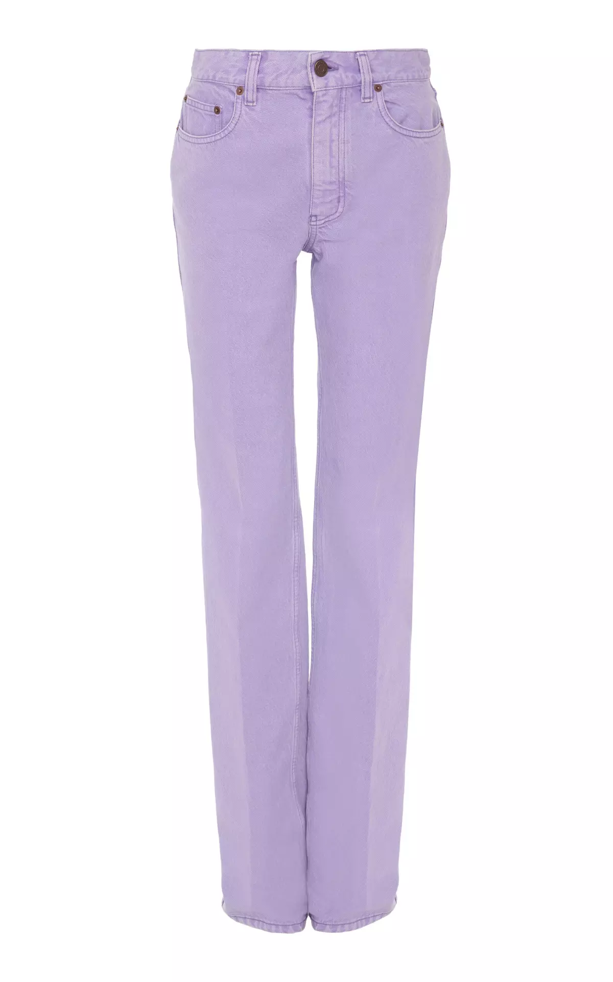 High-Rise Straight-Leg Jeans