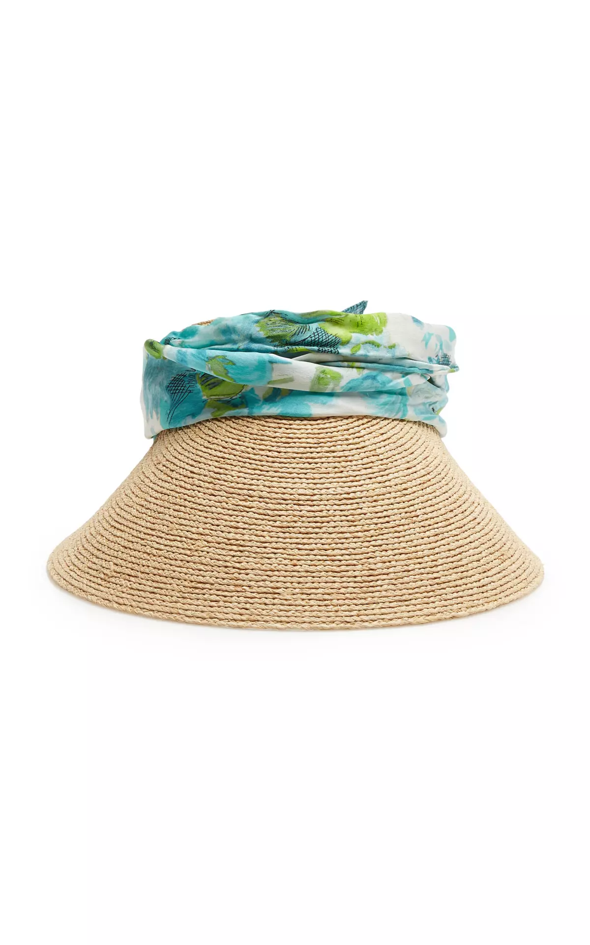 Chloé Bouquet Raffia Visor