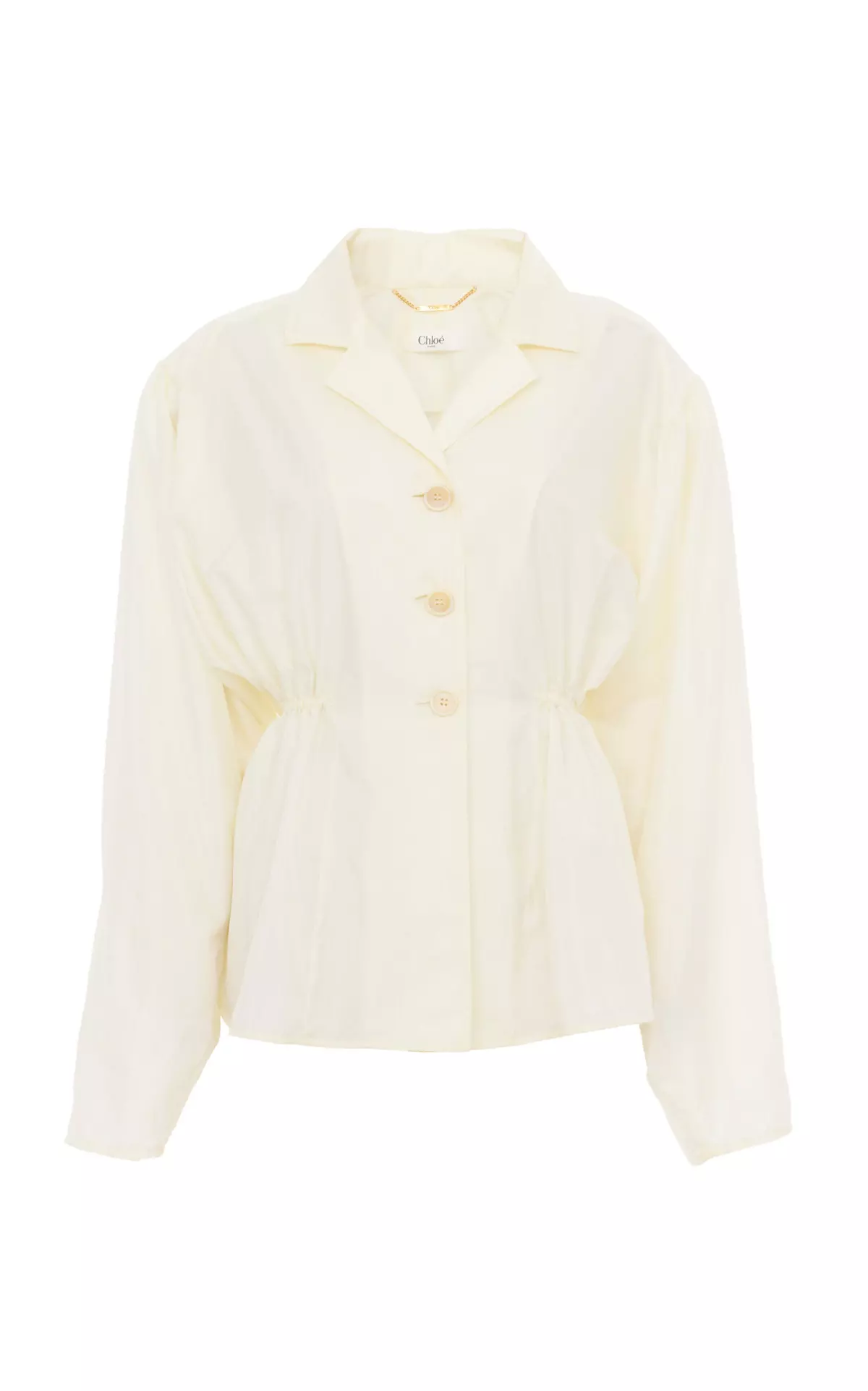 Technical Silk-Blend Taffeta Top