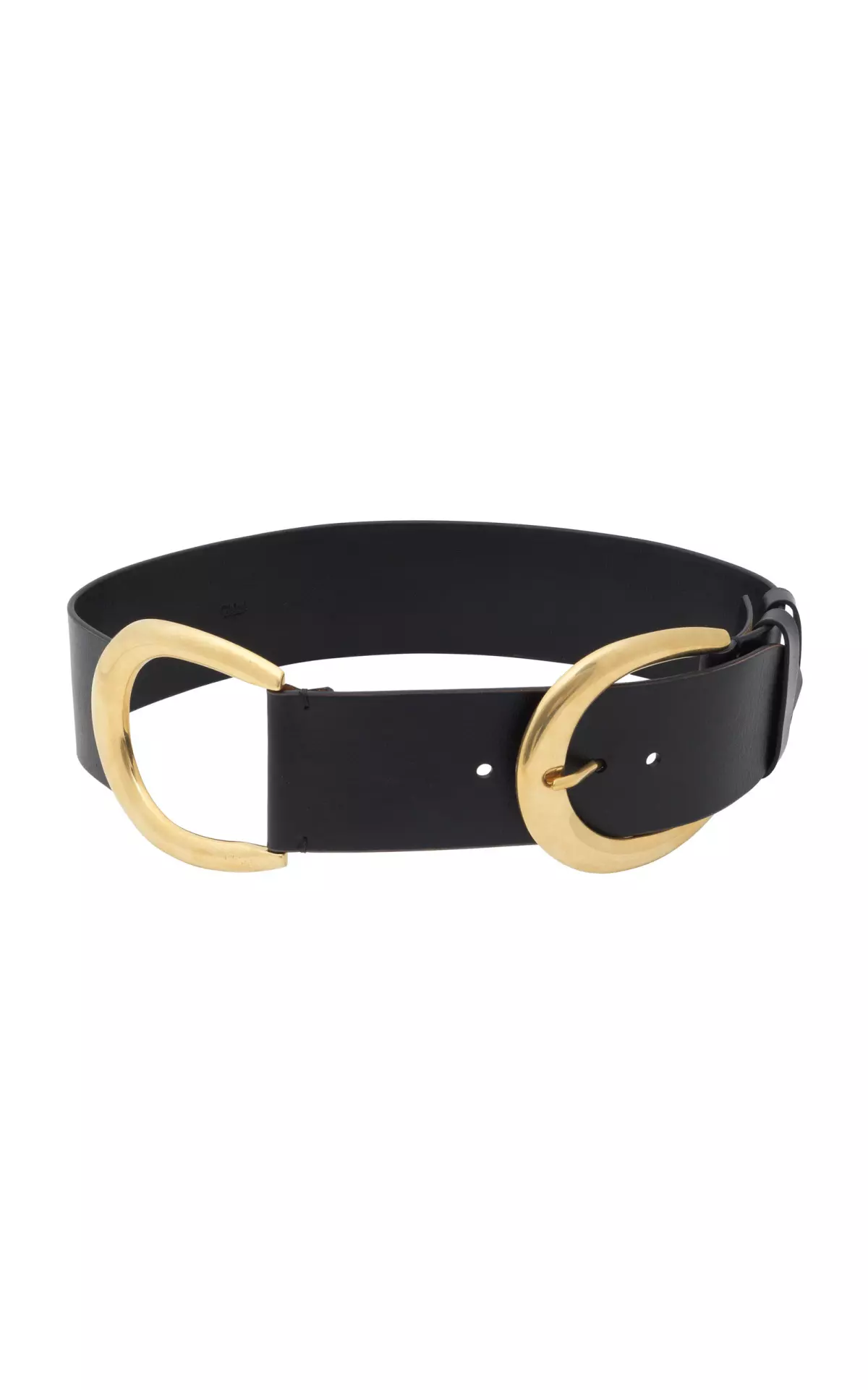 Chloé Anita Double Buckle Leather Belt