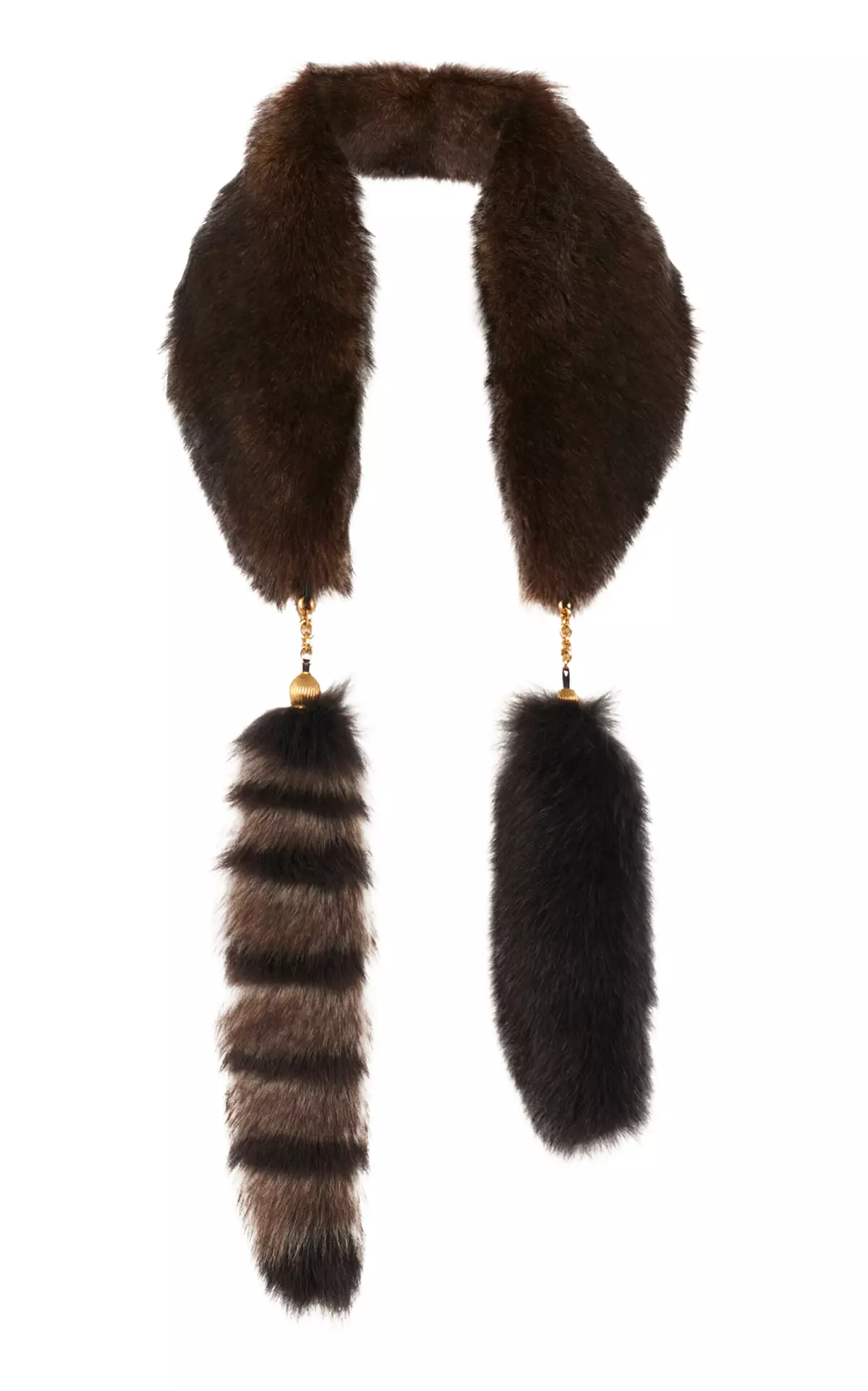 Treasure Tails Lambskin Shearling Scarf