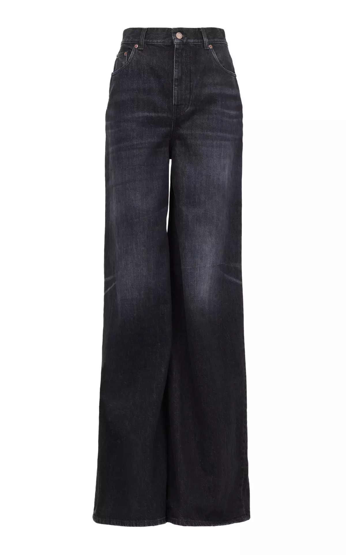 Rigid High-Rise Wide-Leg Jeans