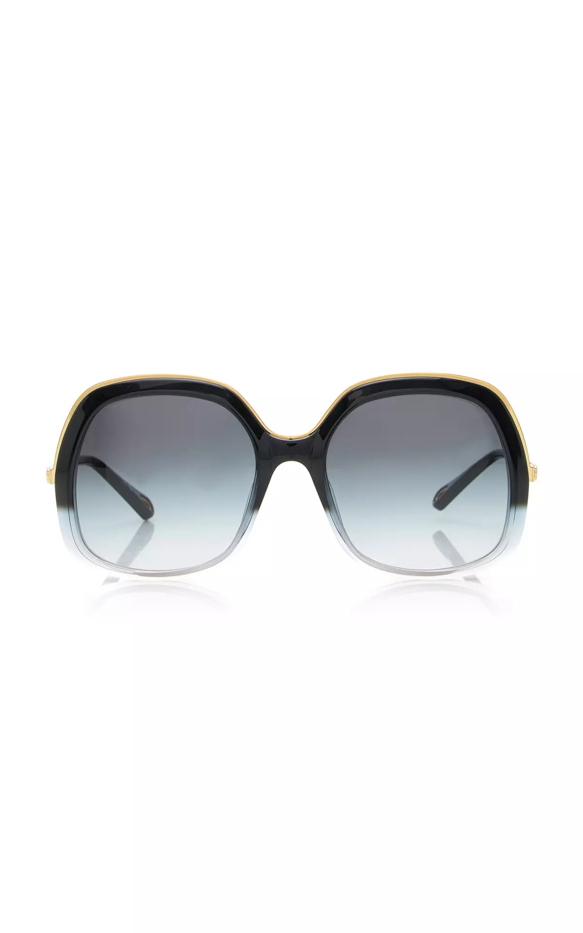 Leia Square-Frame Acetate Sunglasses