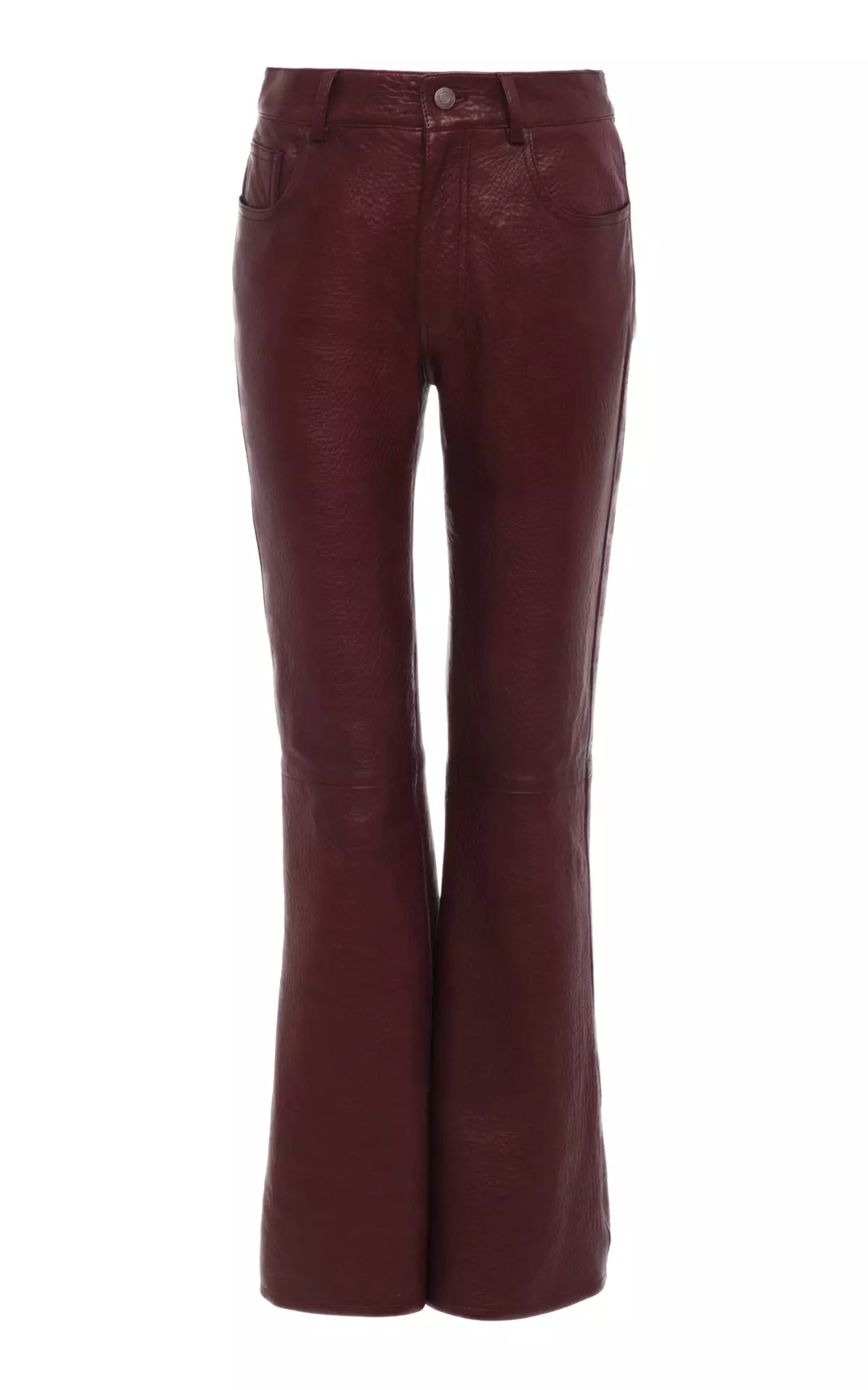 Leather Flared Pants