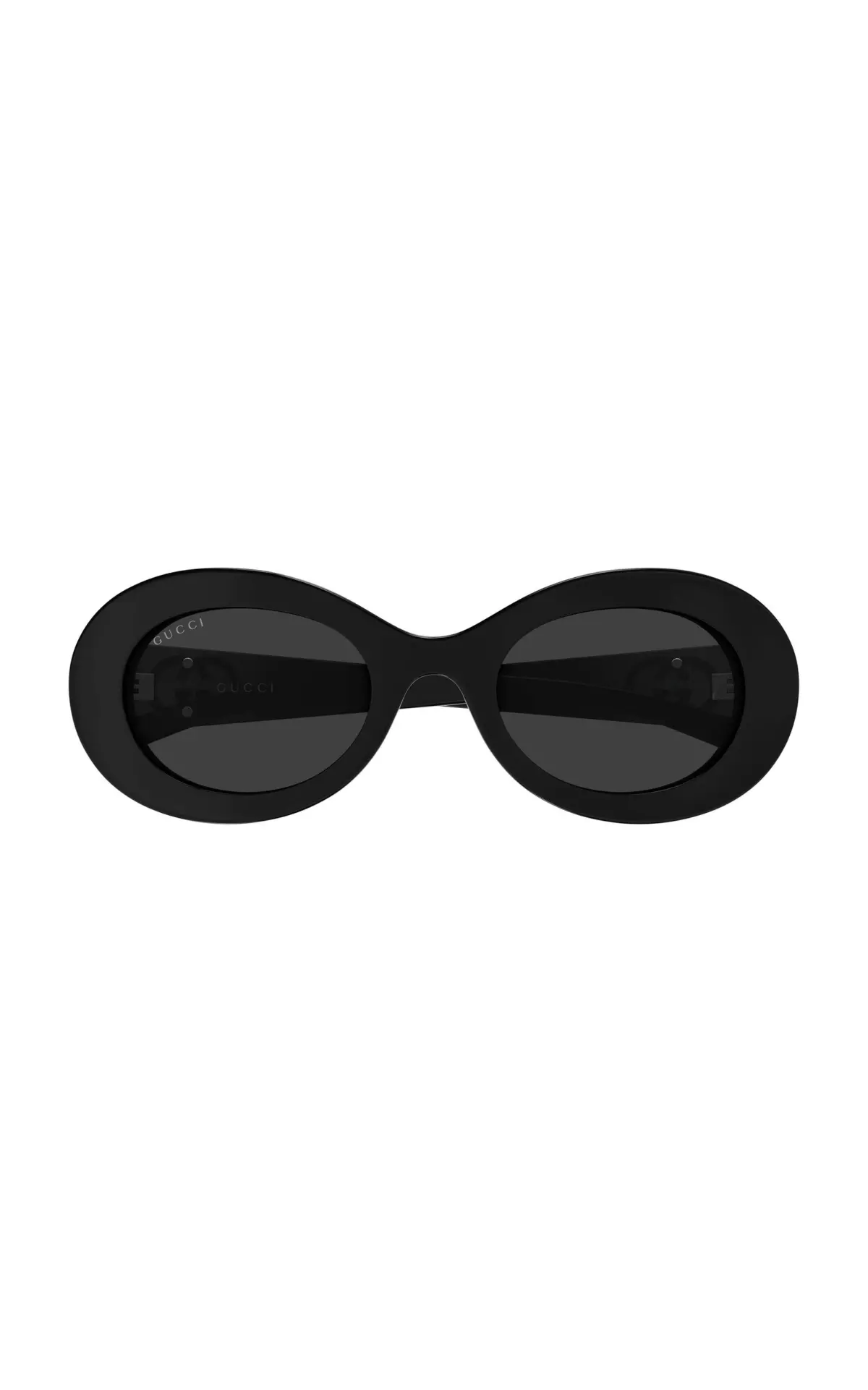 Round-Frame Acetate Sunglasses