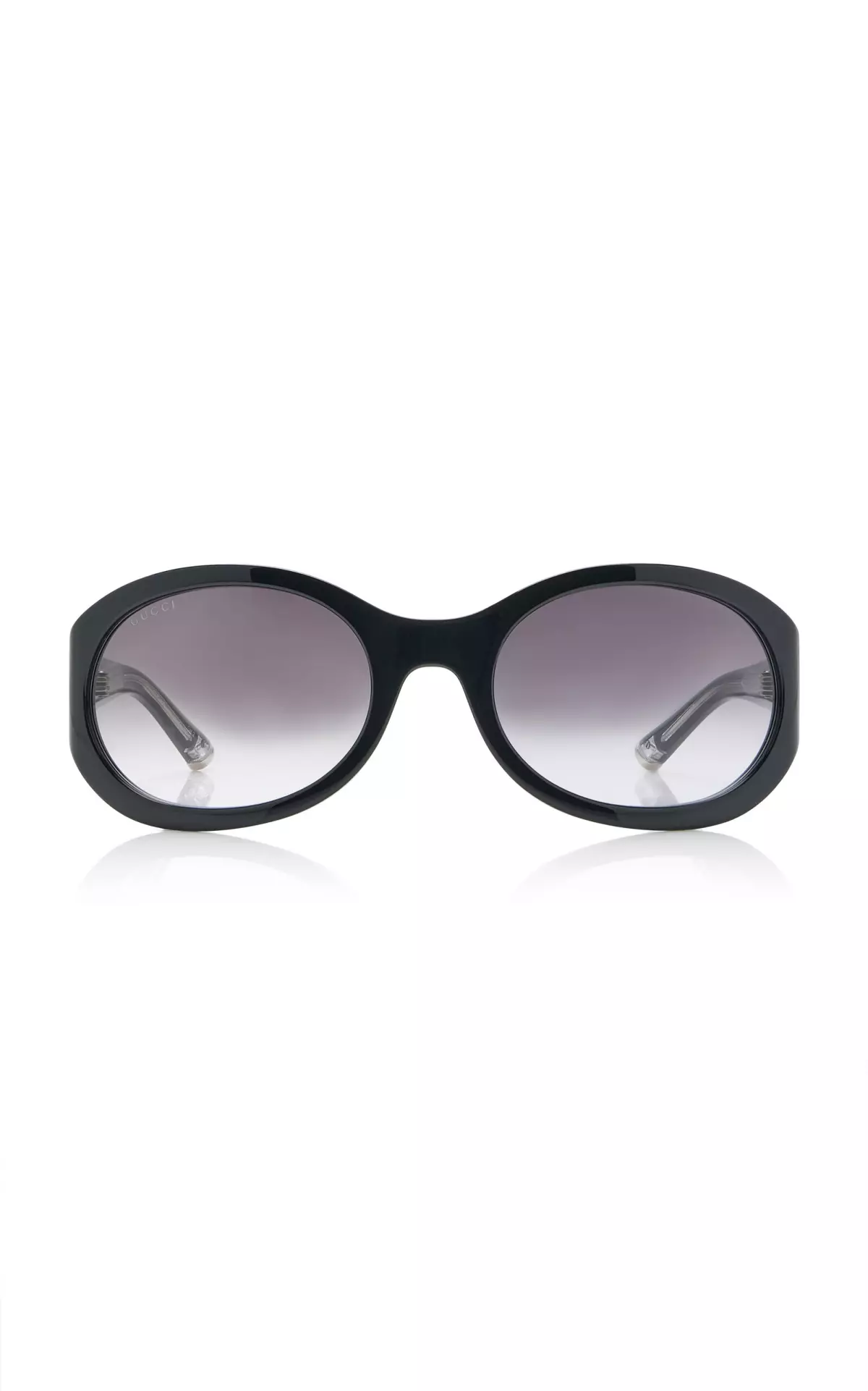 Round-Frame Acetate Sunglasses