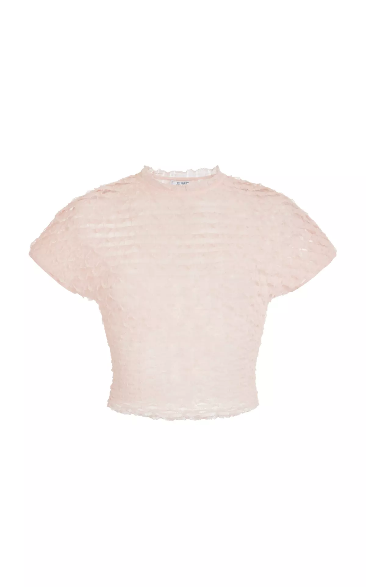 Frills Knit Crop top