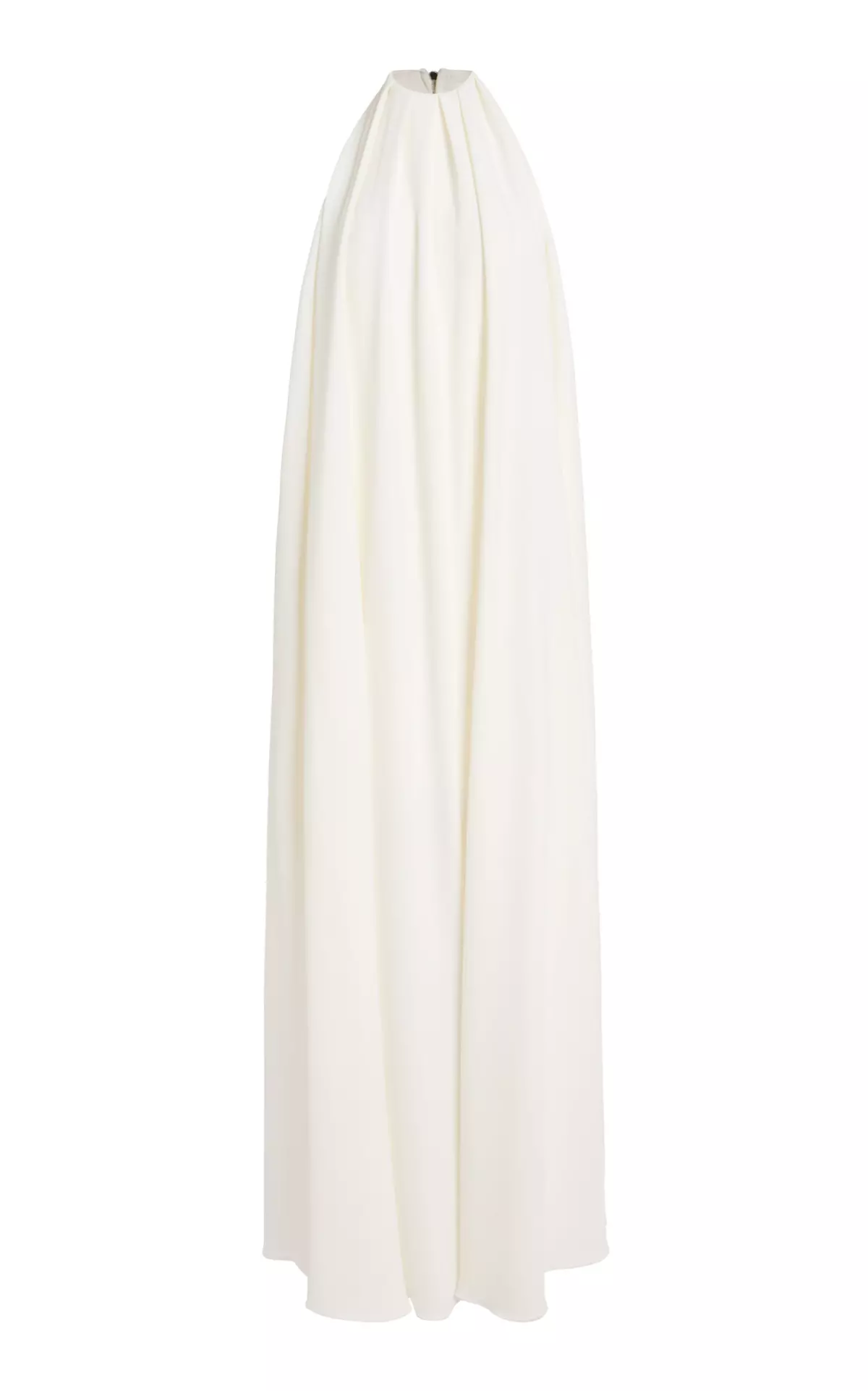 Draped Crepe Gown