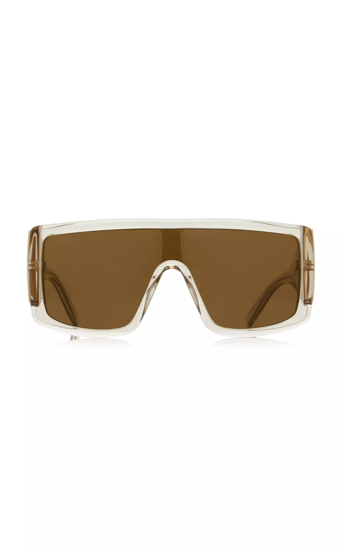 Mask-Frame Acetate Sunglasses