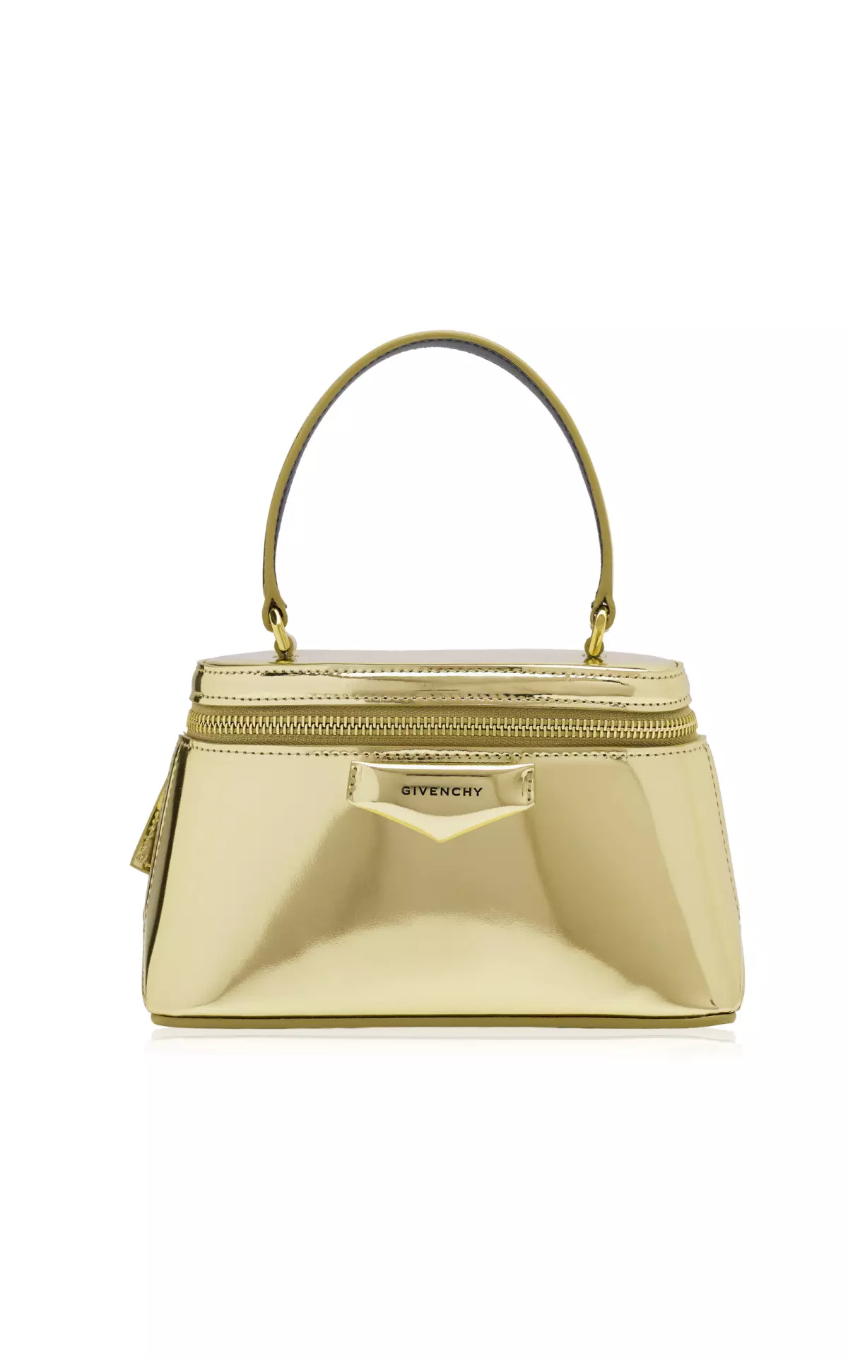 Antigona Metallic Leather Vanity Bag