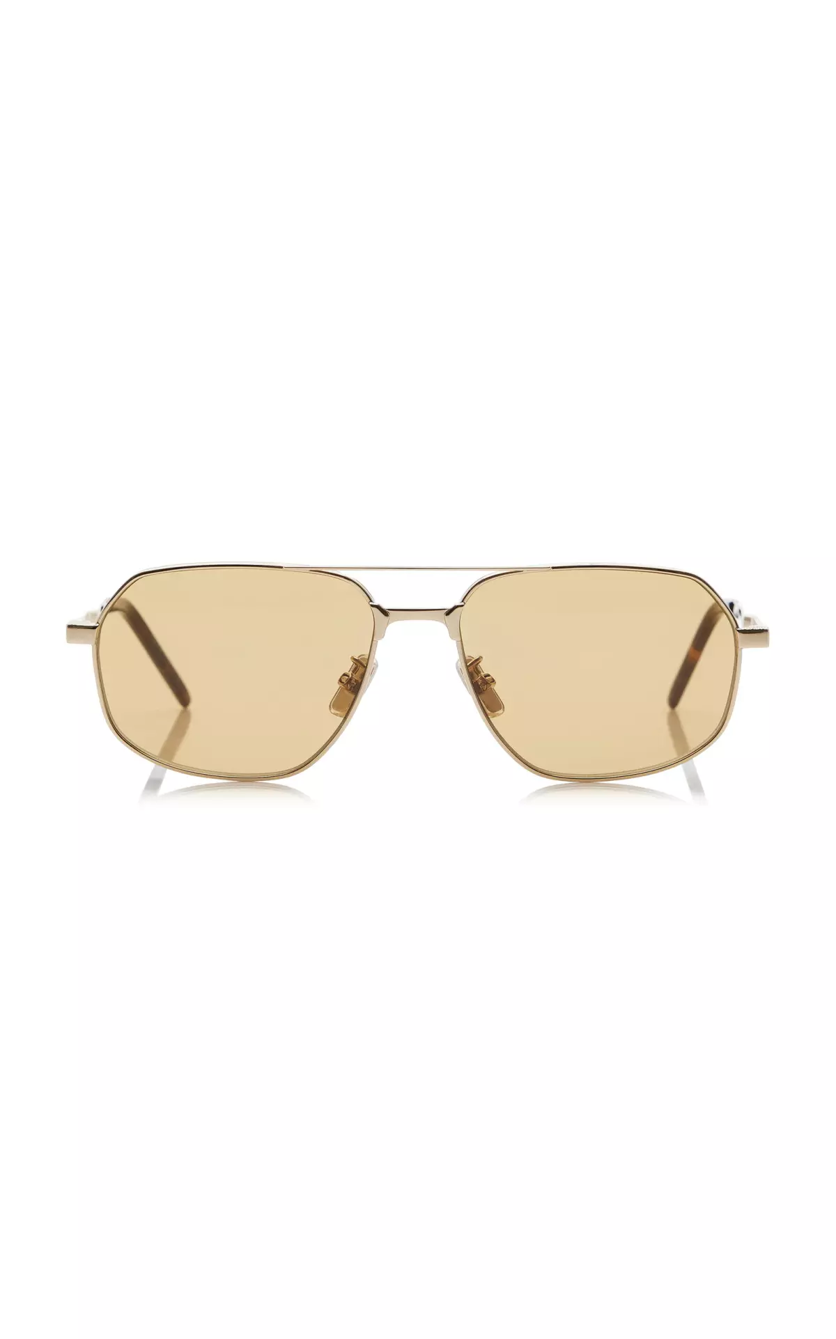 One Aviator-Frame Metal Sunglasses