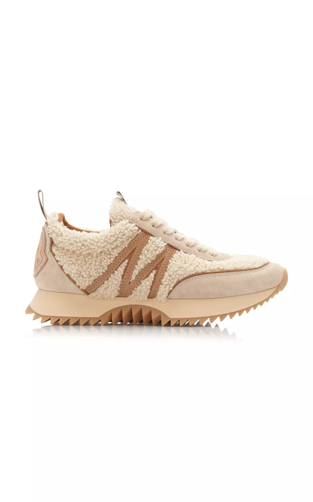 Pacey Shearling-Suede Sneakers