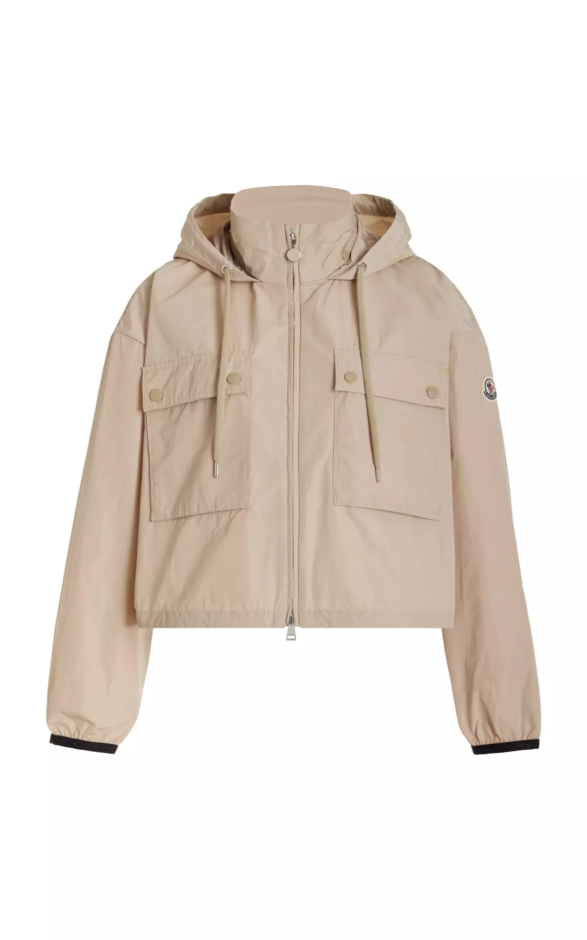 Leda Cropped Tech-Poplin Parka Jacket