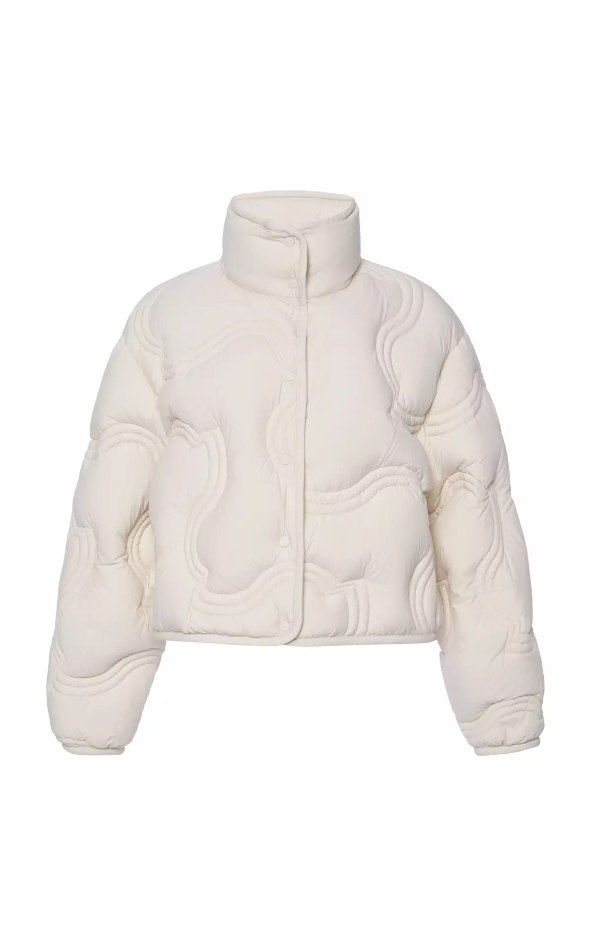 Beryl Embroidered Nylon Down Jacket