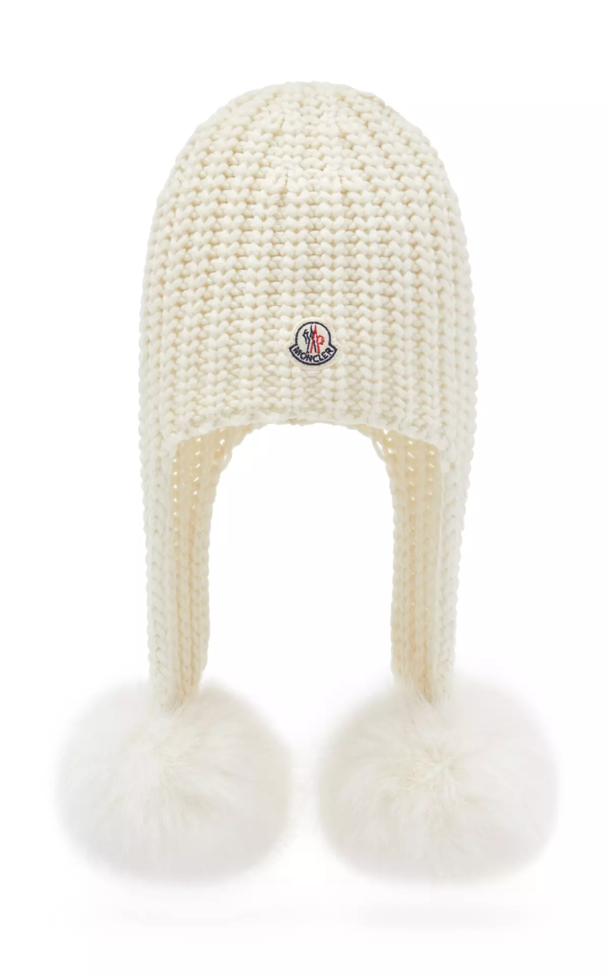 Pom-Detailed Knit Hat