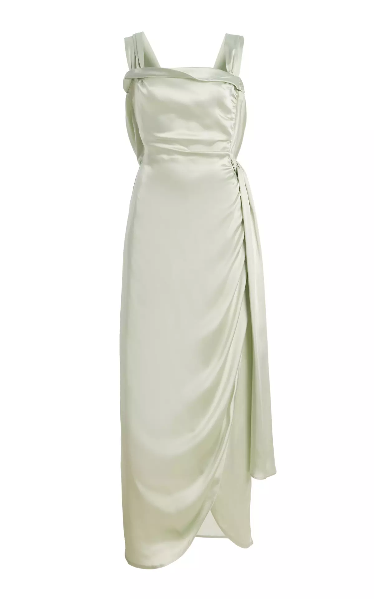 Satin Maxi Dress