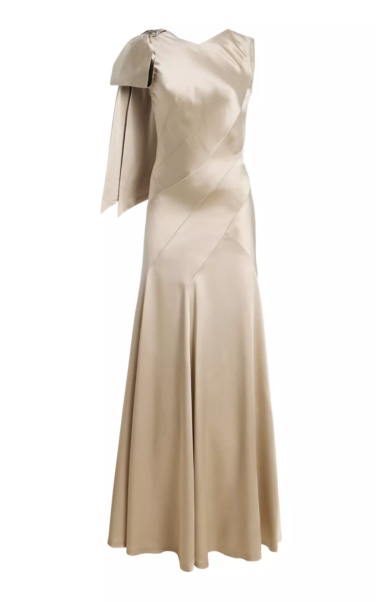 Satin Maxi Dress