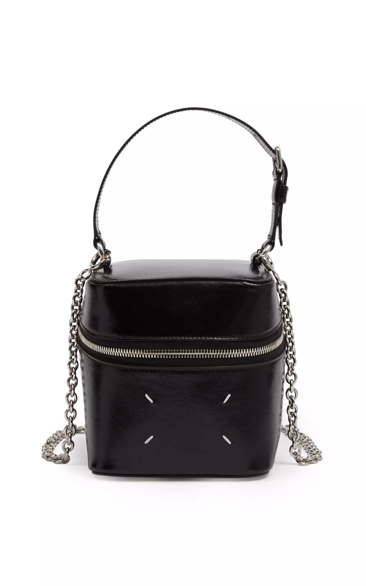 Big Cube Leather Bag