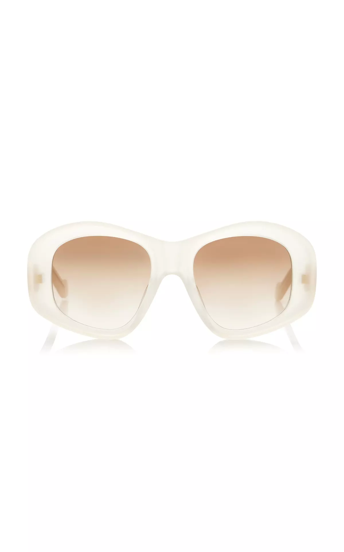 Beveled Pentagon Acetate Sunglasses