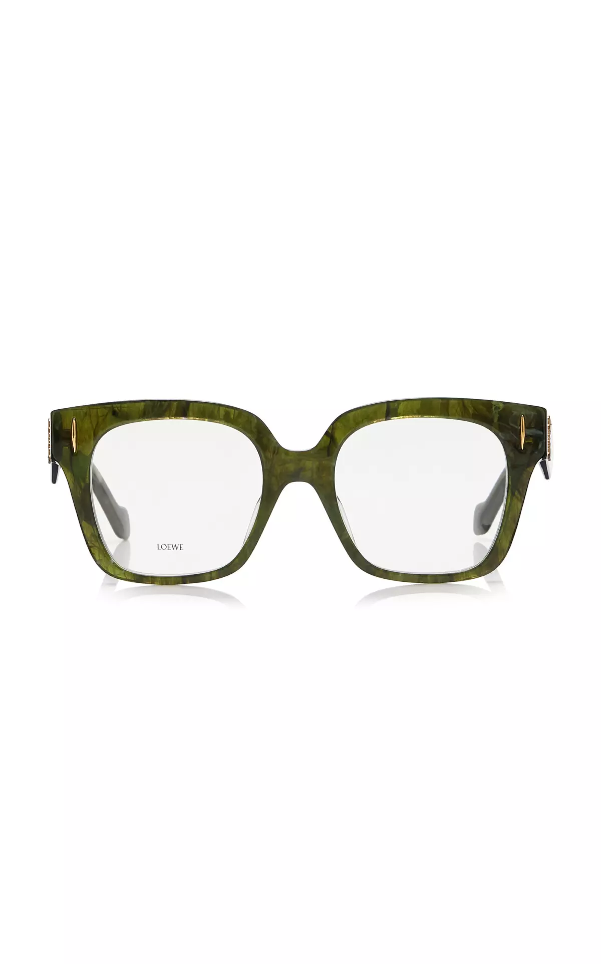 Square-Frame Acetate Glasses