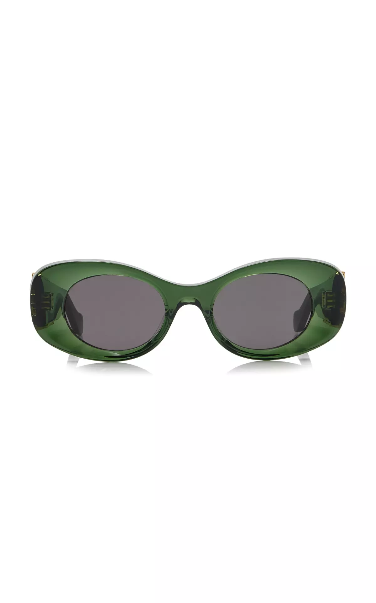 Round-Frame Acetate Sunglasses