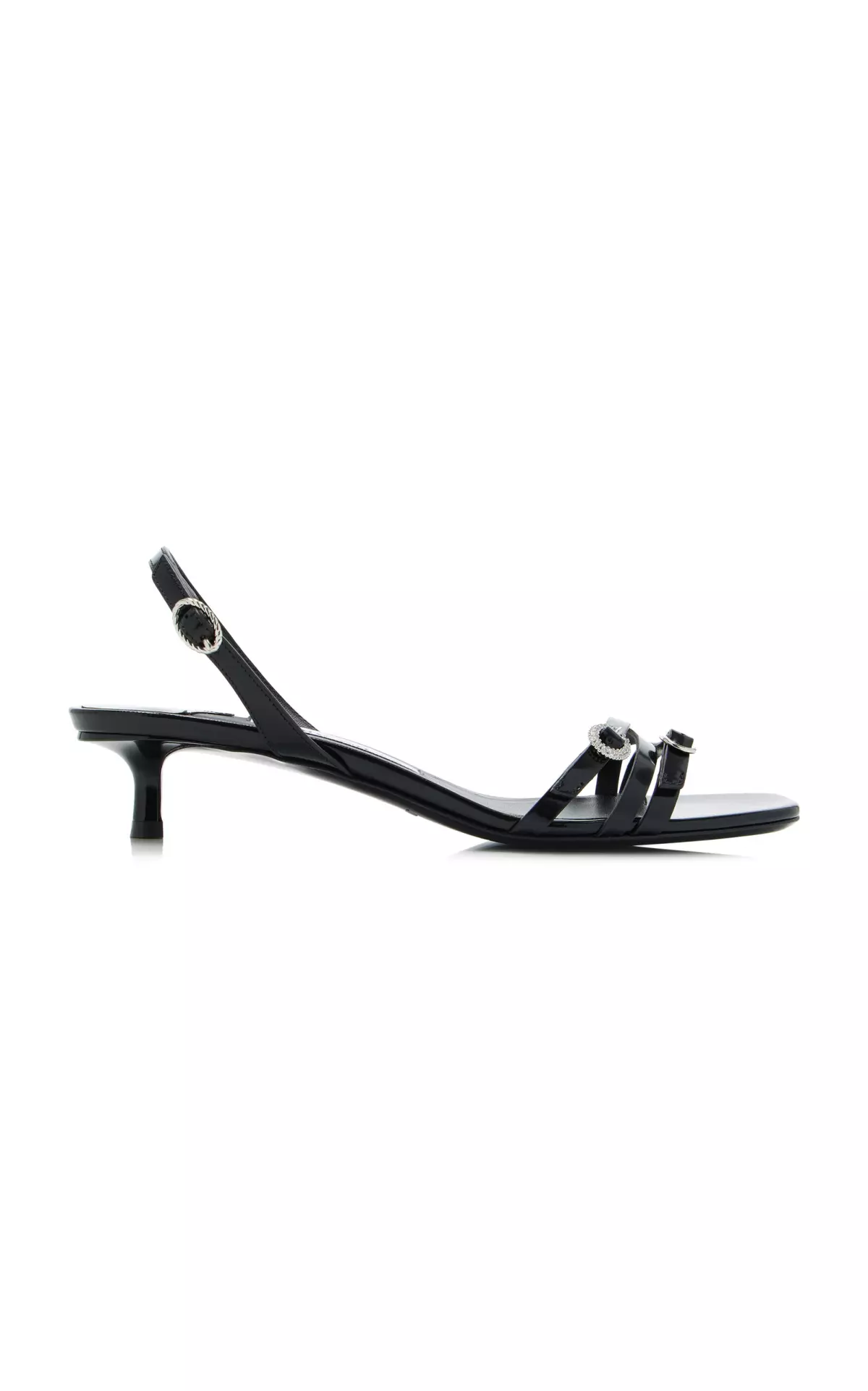 Kaira Patent Leather Sandals