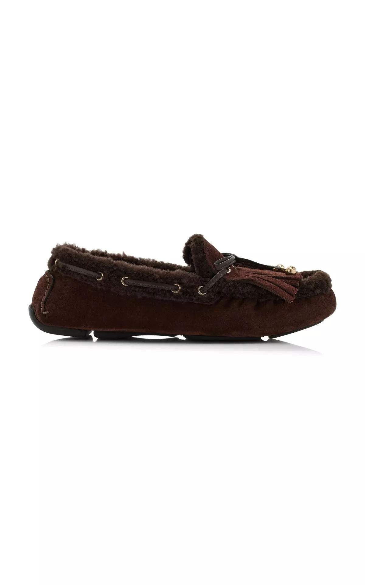 Manon Shearling Driving Loafers