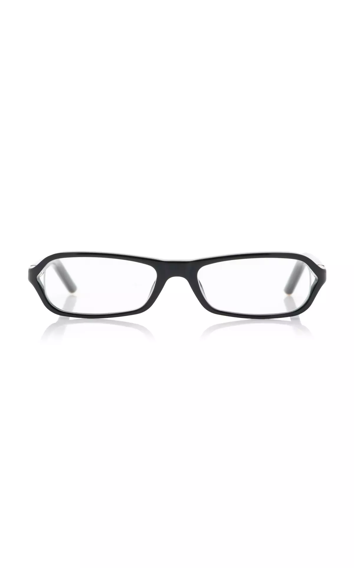 Slim Square-Frame Acetate Glasses