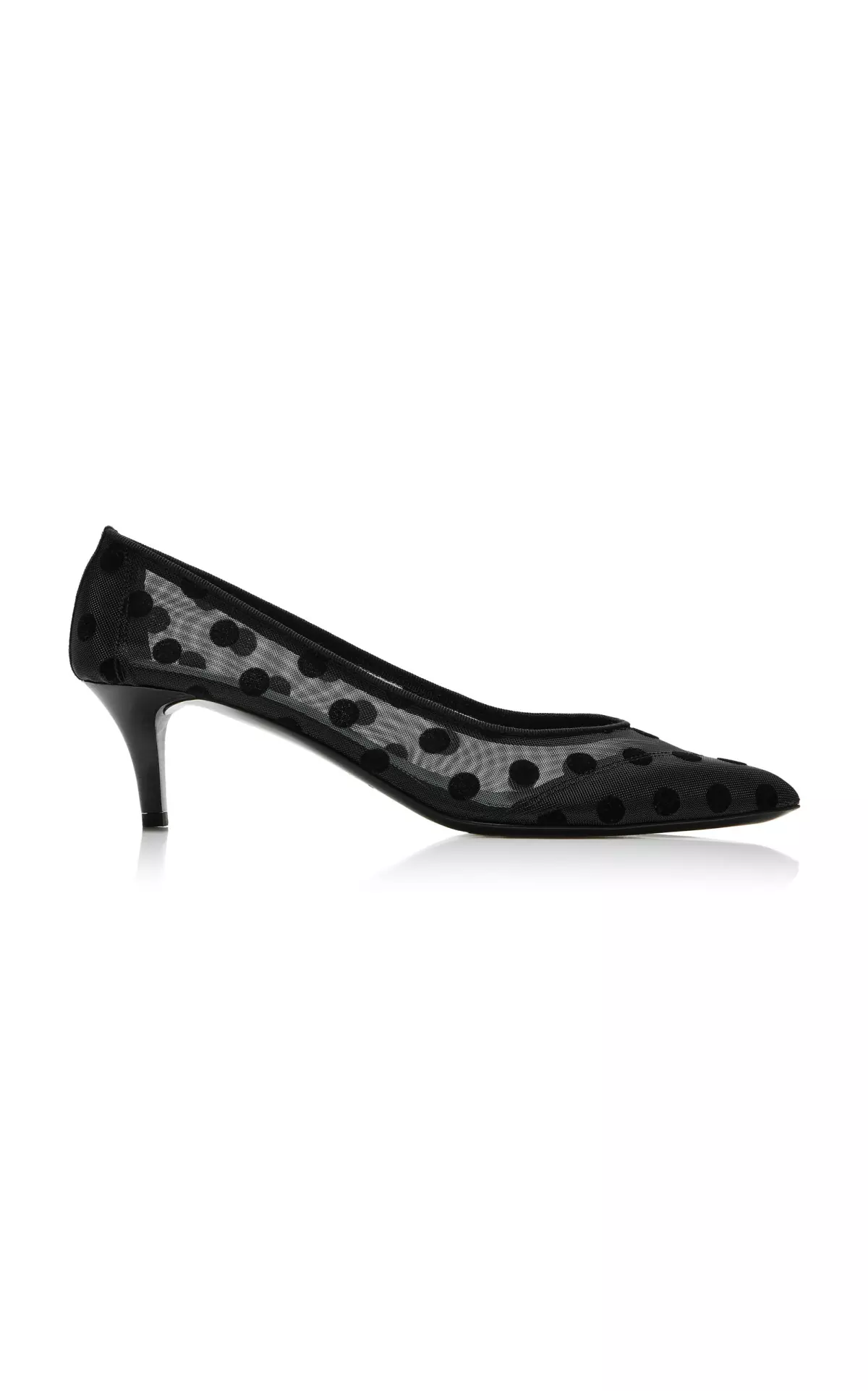 Peleo Polka-Dot Mesh Pumps