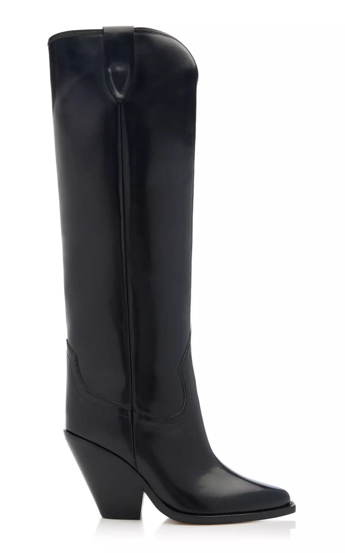 Lomero Leather Knee Western Boots