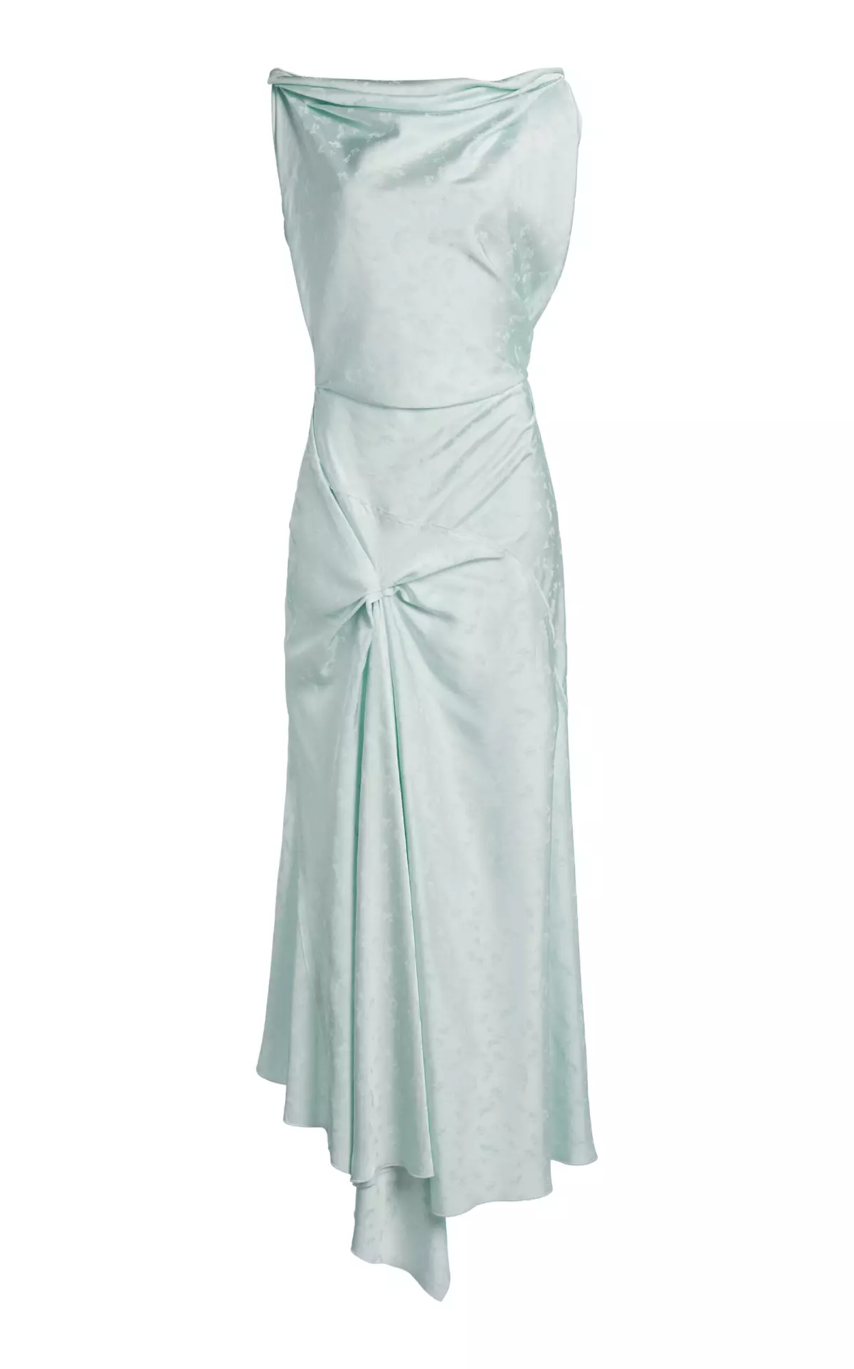 Posy Twist-Detail Midi Dress