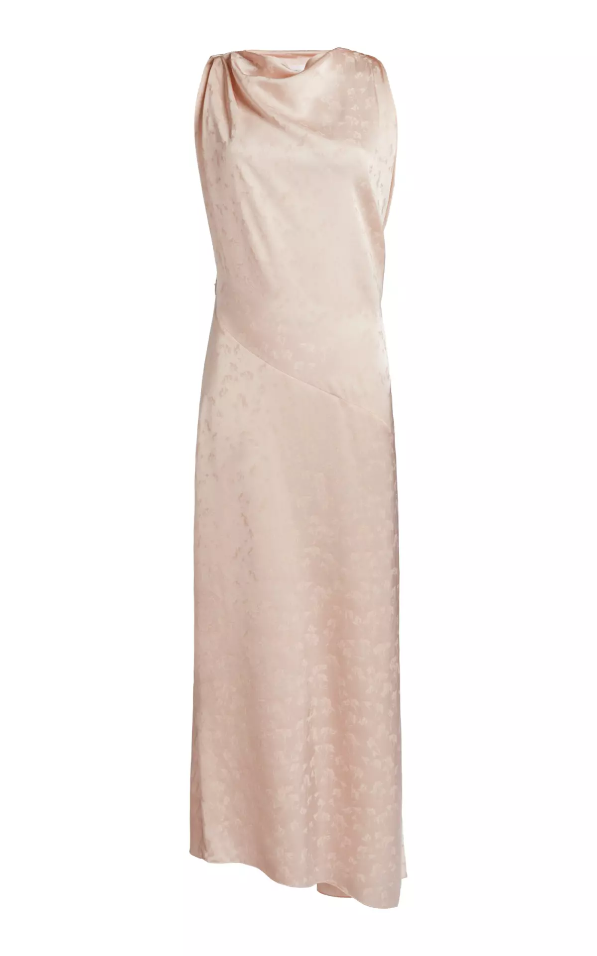 Twist Cowl-Neck Midi Dress