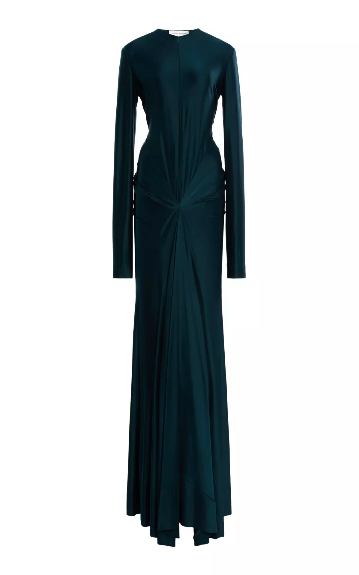Twist-Detailed Jersey Gown