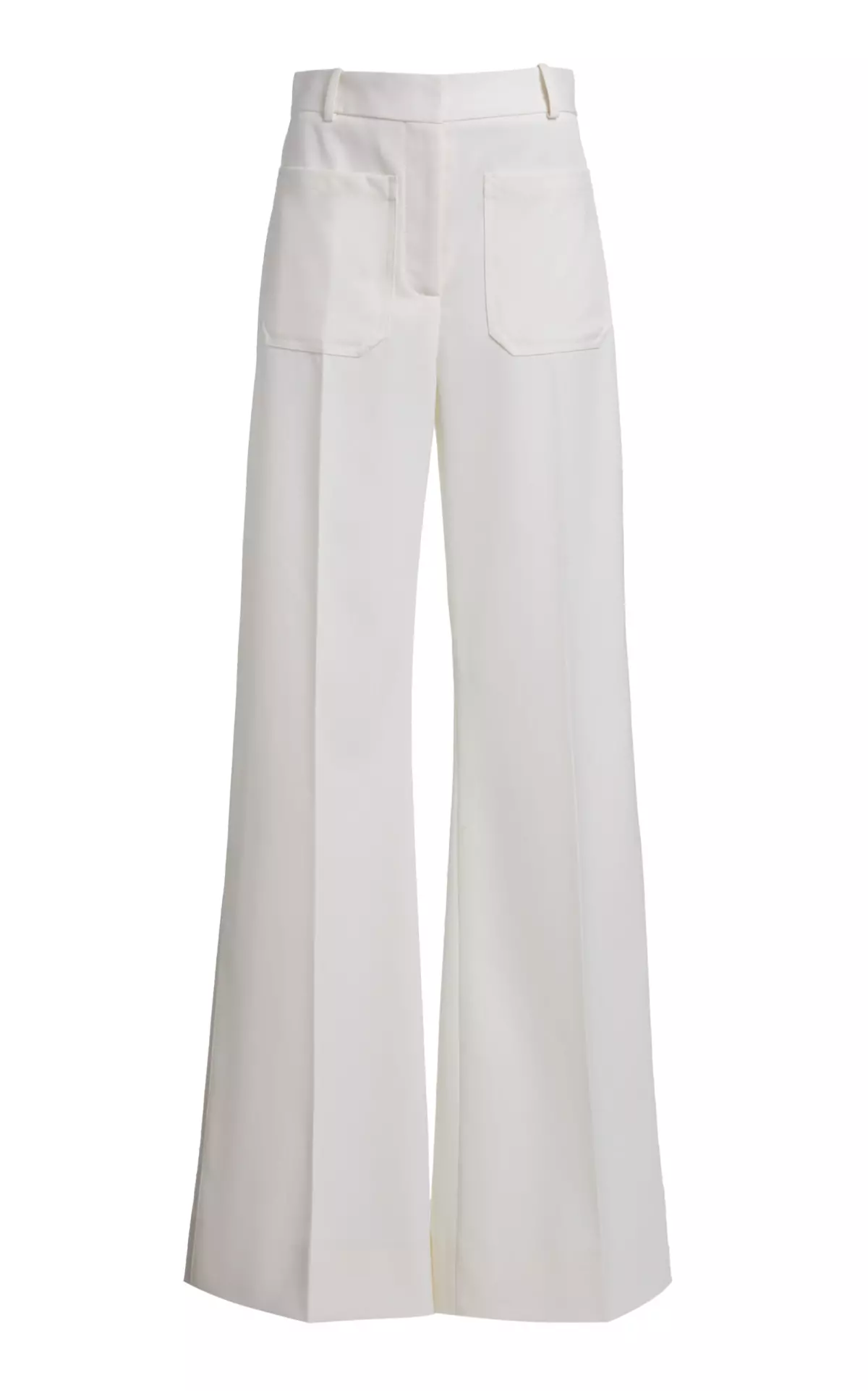 Alina High-Rise Wide-Leg Trousers