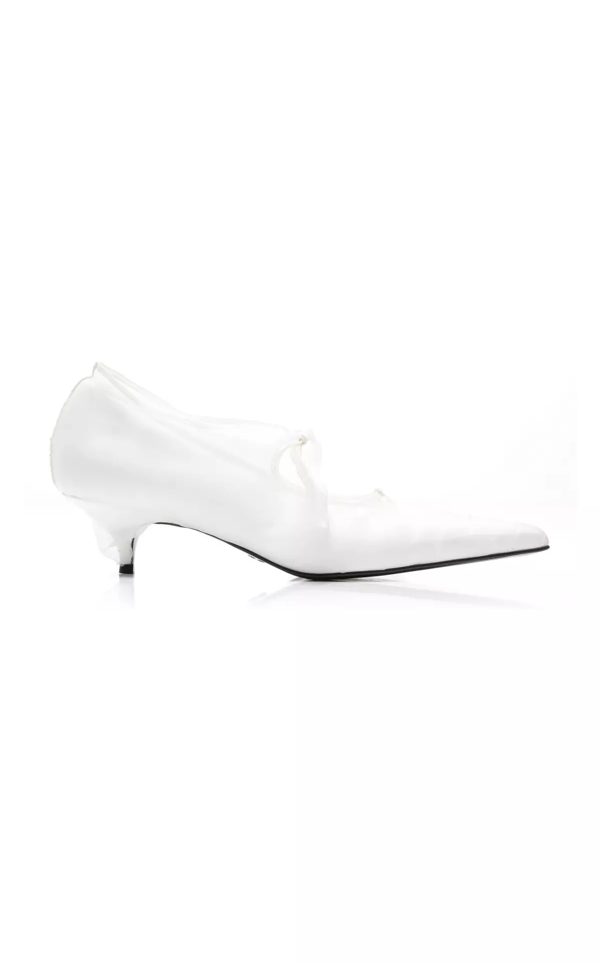 Slash Organza Pumps