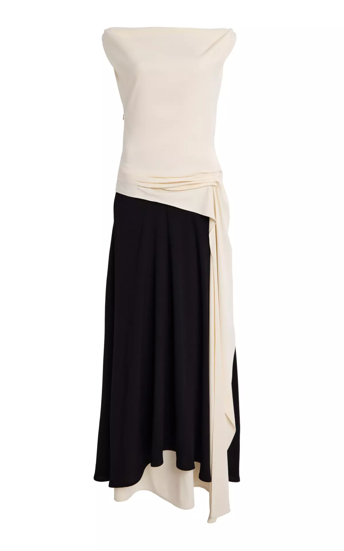 Daliah Two-Tone Maxi Dress