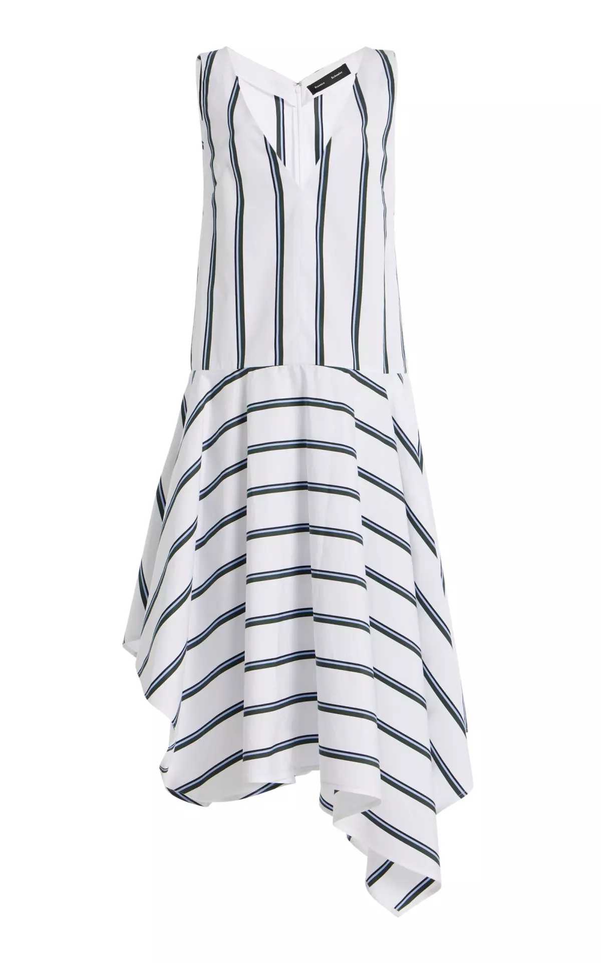 Beatriz Cotton-Silk Midi Dress